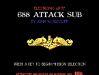 688 Attack Sub